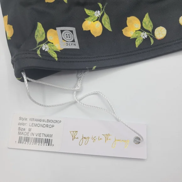 NWT Jolyn Keramas Bikini Top, Lemon Drop, Size Medium - Picture 5 of 6